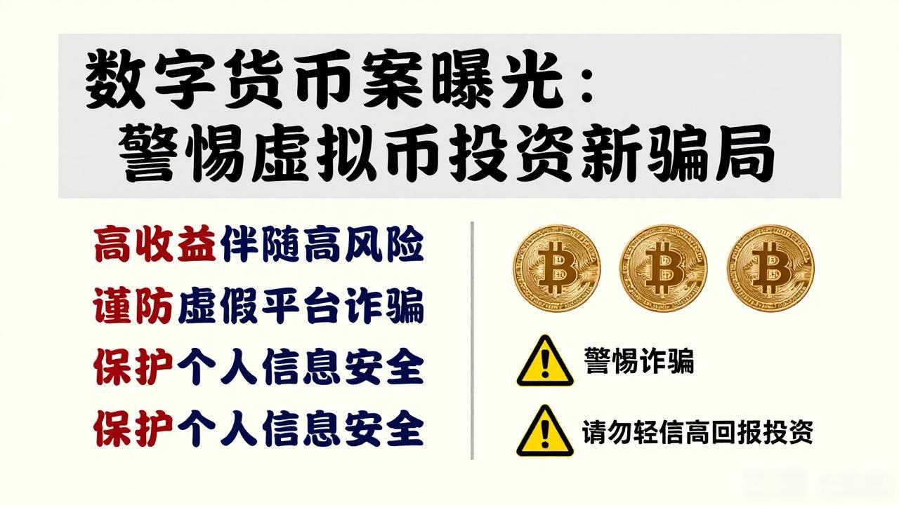 数字货币案曝光：警惕虚拟币投资新骗局