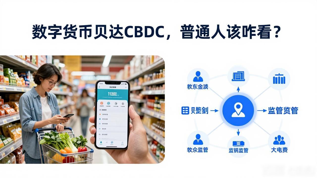 数字货币贝达cbdc，普通人该咋看？