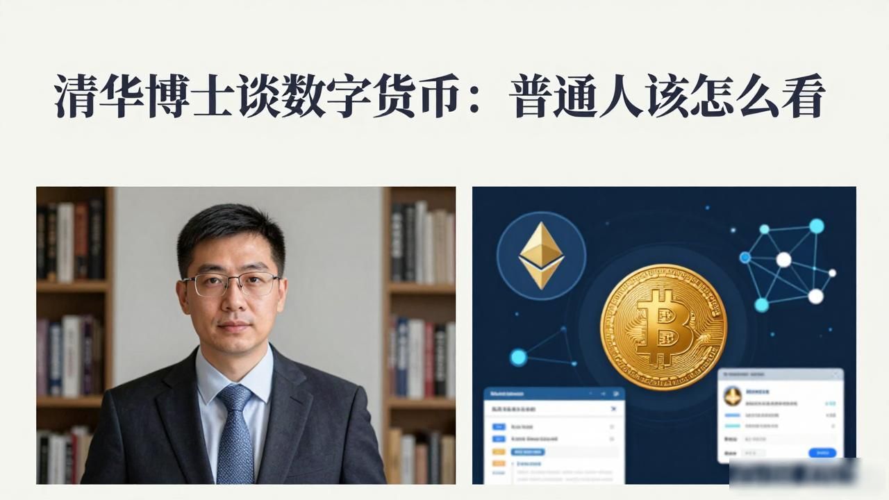 清华博士谈数字货币：普通人该怎么看