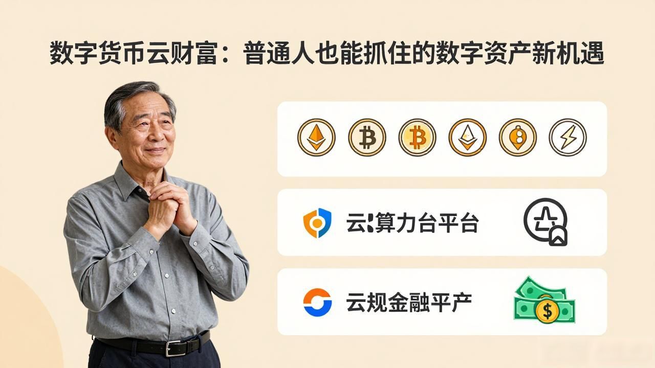 数字货币云财富：普通人也能抓住的数字资产新机遇