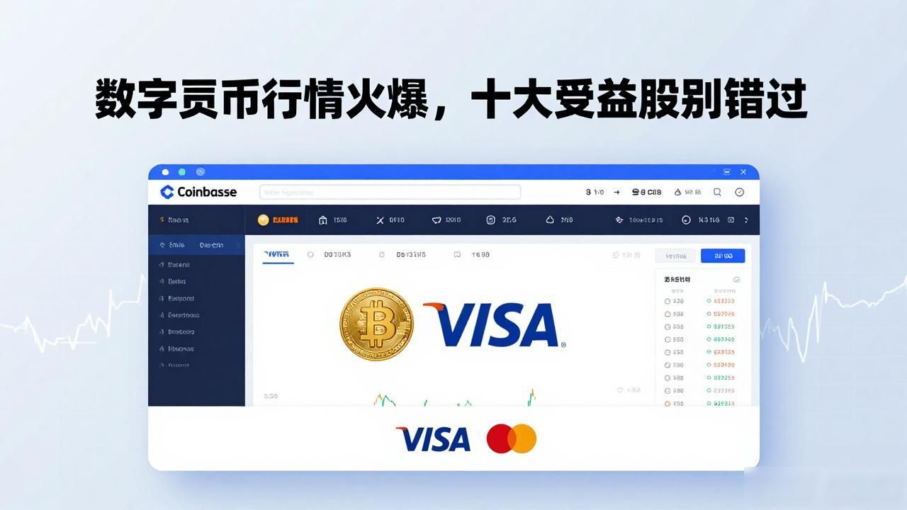数字货币行情火爆，十大受益股别错过