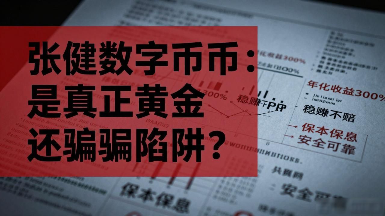 张健数字货币：是真正黄金还是骗局陷阱？