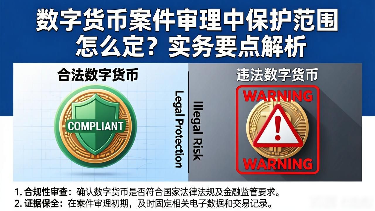 数字货币案件审理中保护范围怎么定？实务要点解析