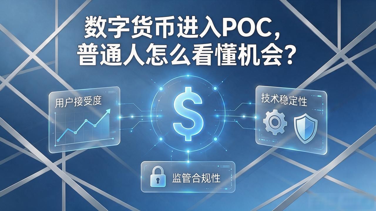 数字货币进入POC，普通人怎么看懂机会？