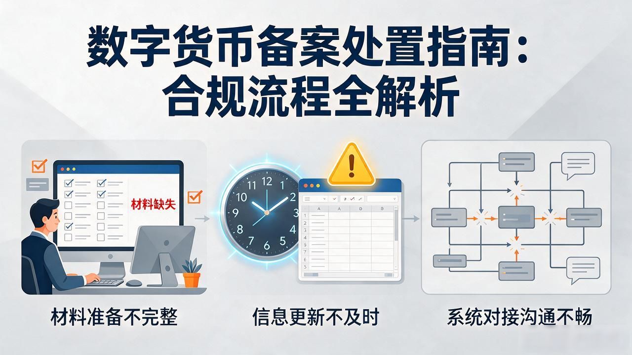 数字货币备案处置指南：合规流程全解析