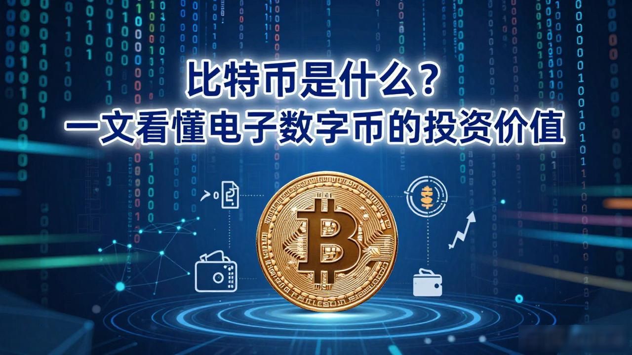 比特币是什么？一文看懂电子数字货币的投资价值