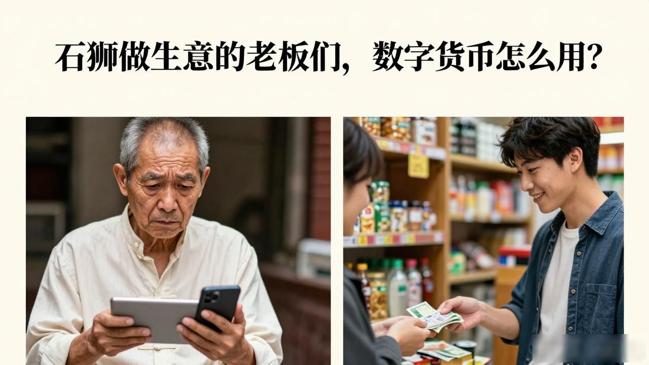 石狮做生意的老板们，数字货币怎么用？