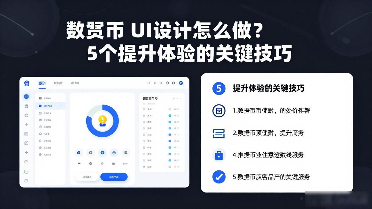 数字货币UI设计怎么做？5个提升体验的关键技巧
