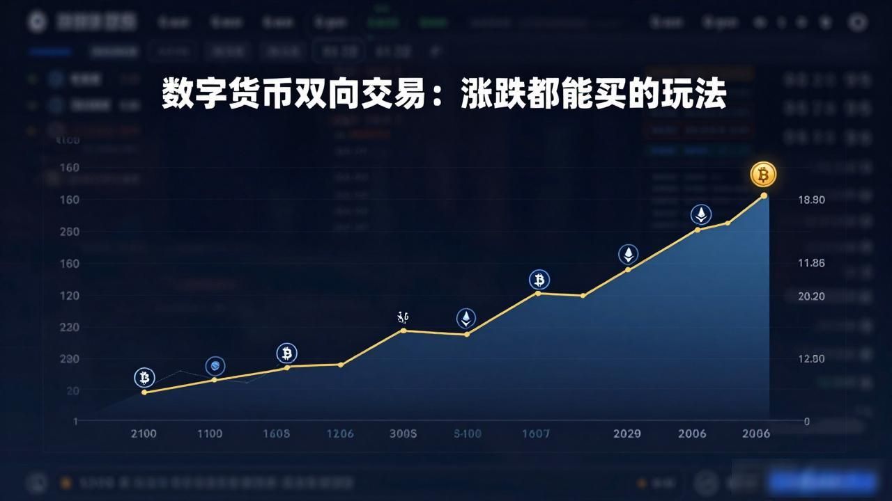 数字货币双向交易：涨跌都能买的玩法