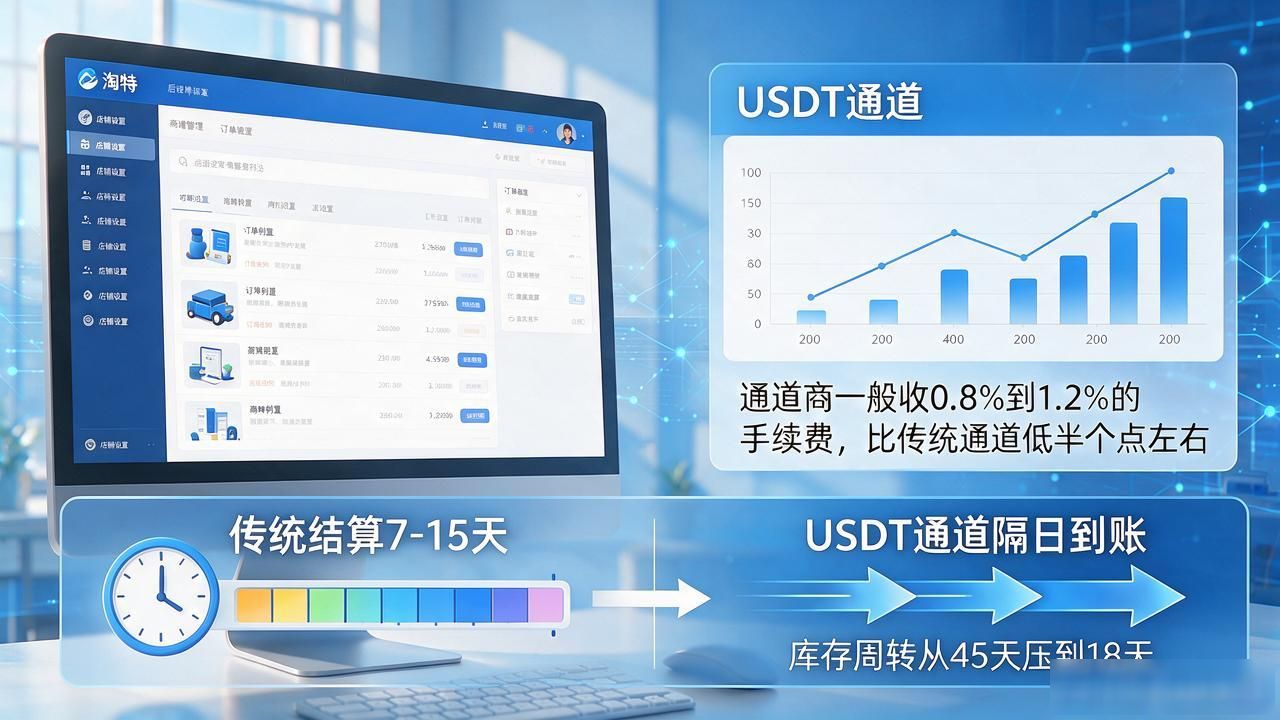 开淘特店想接数字货币回款，USDT通道实操一次讲清楚