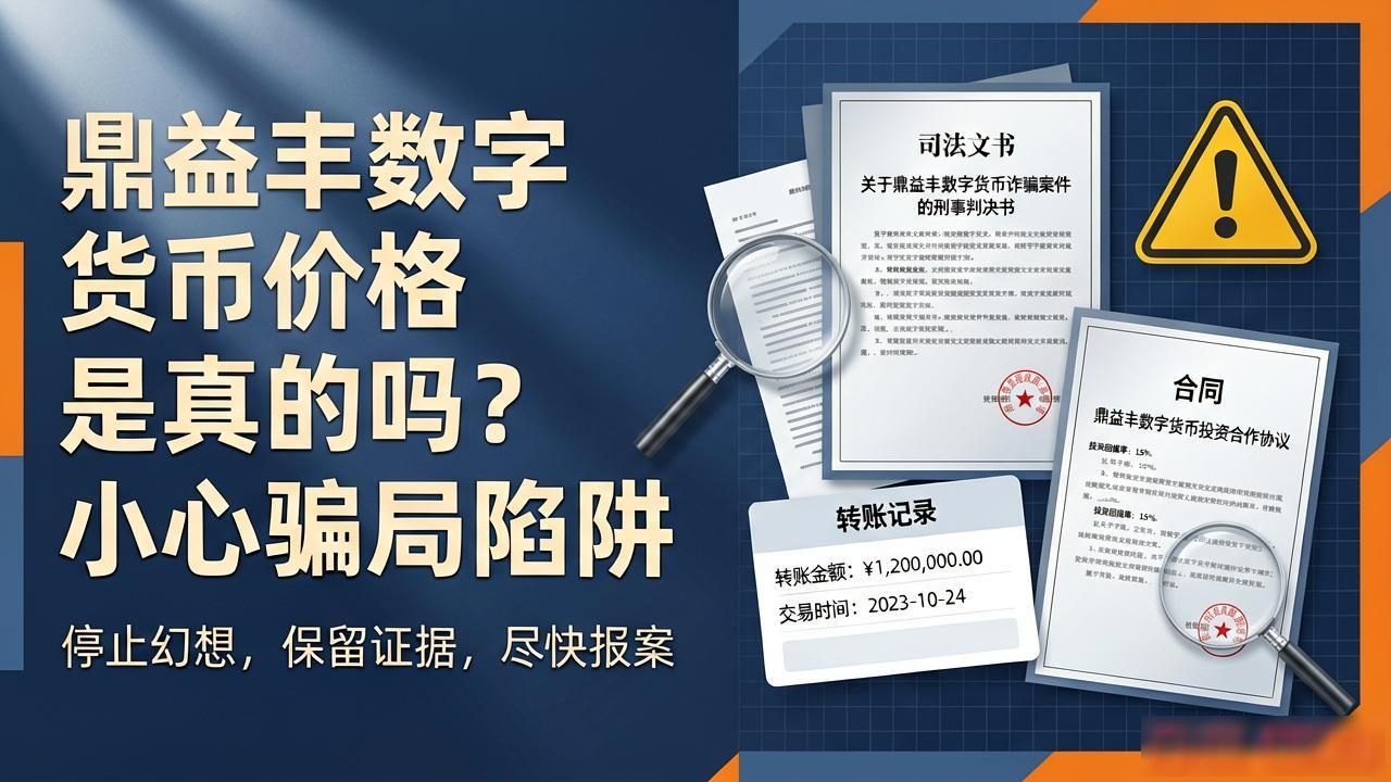 鼎益丰数字货币价格是真的吗？小心骗局陷阱