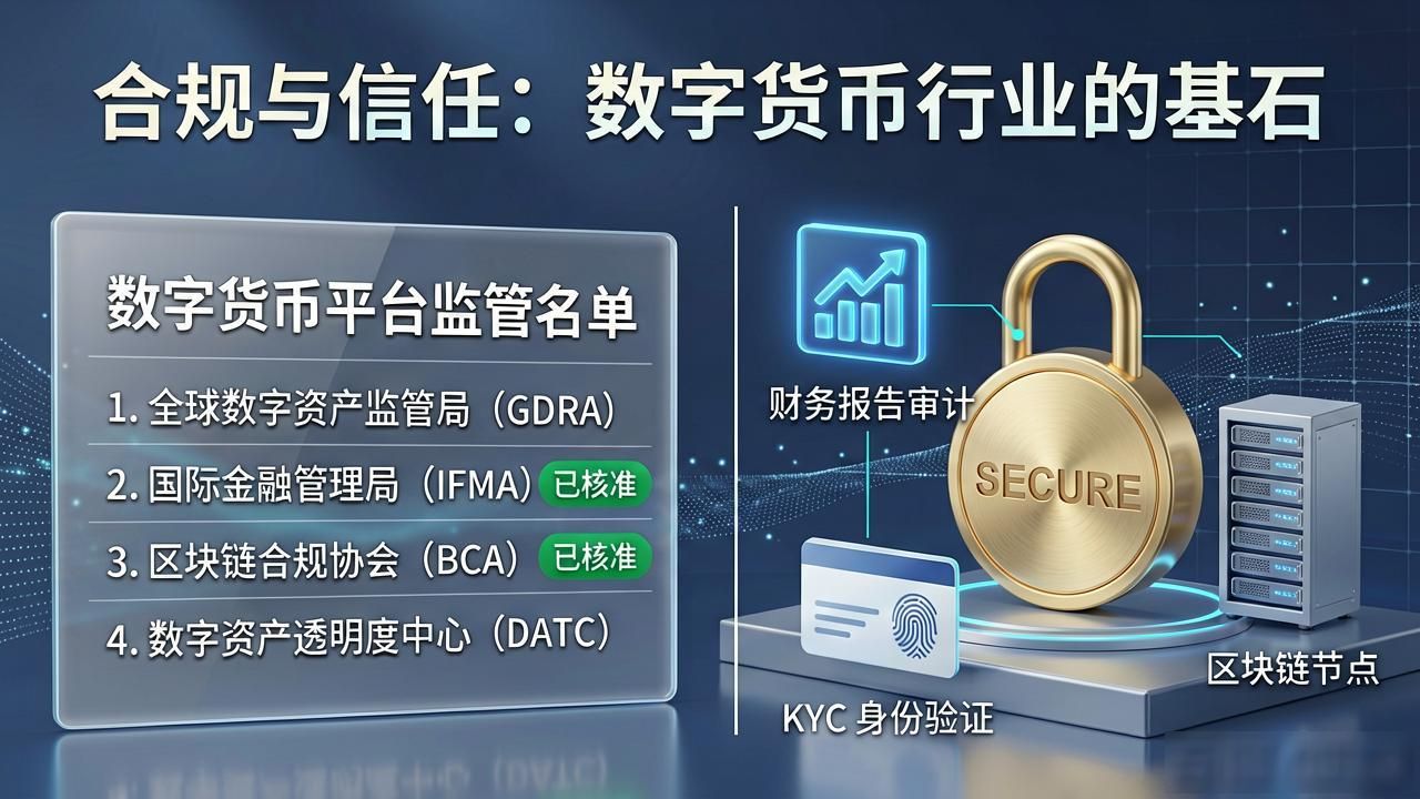 数字货币平台监管名单：哪些交易所是正规持牌的？