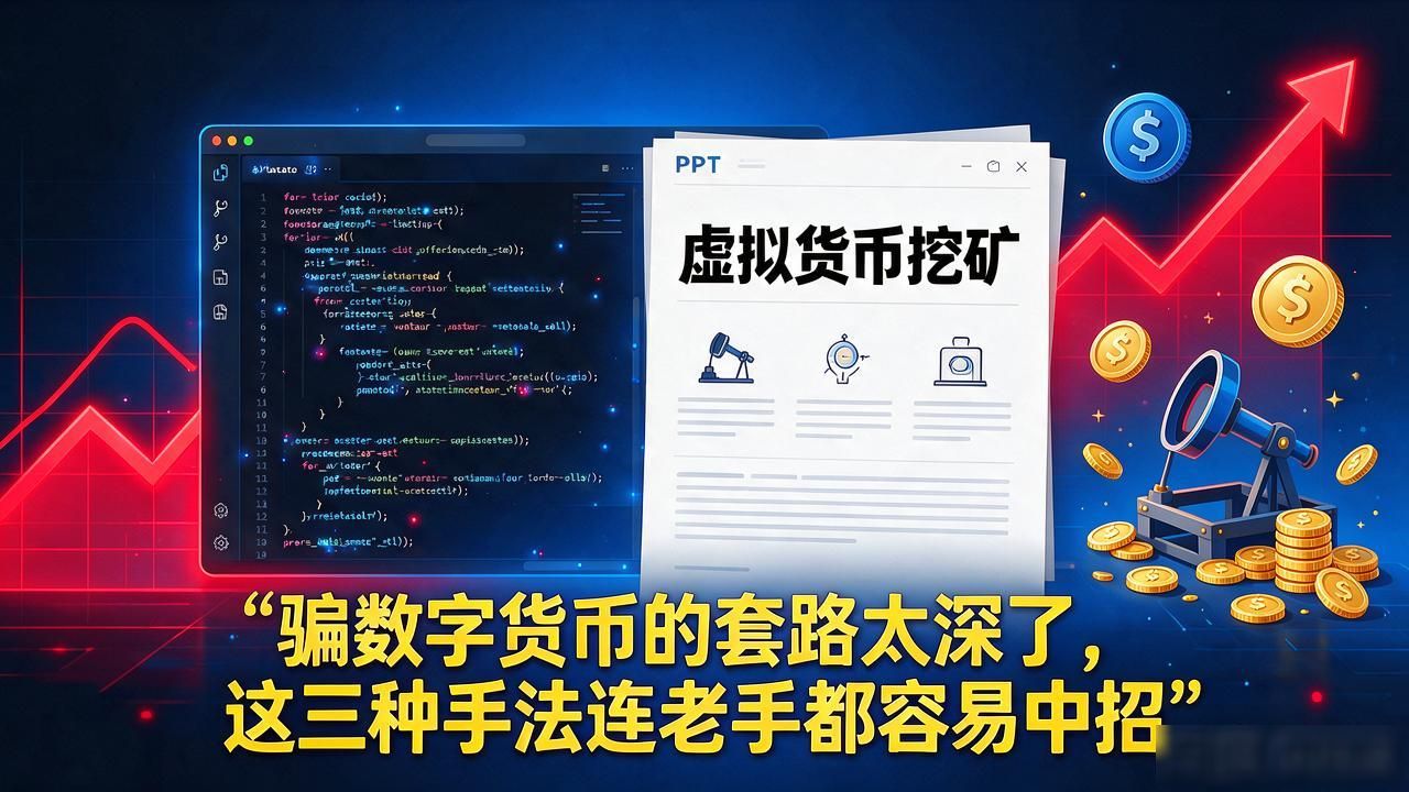 骗数字货币的套路太深了，这三种手法连老手都容易中招