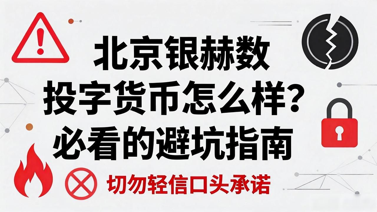 北京银赫数字货币怎么样？投资者必看的避坑指南