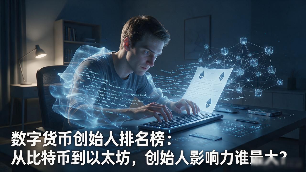 数字货币创始人排名榜：从比特币到以太坊，创始人影响力谁最大