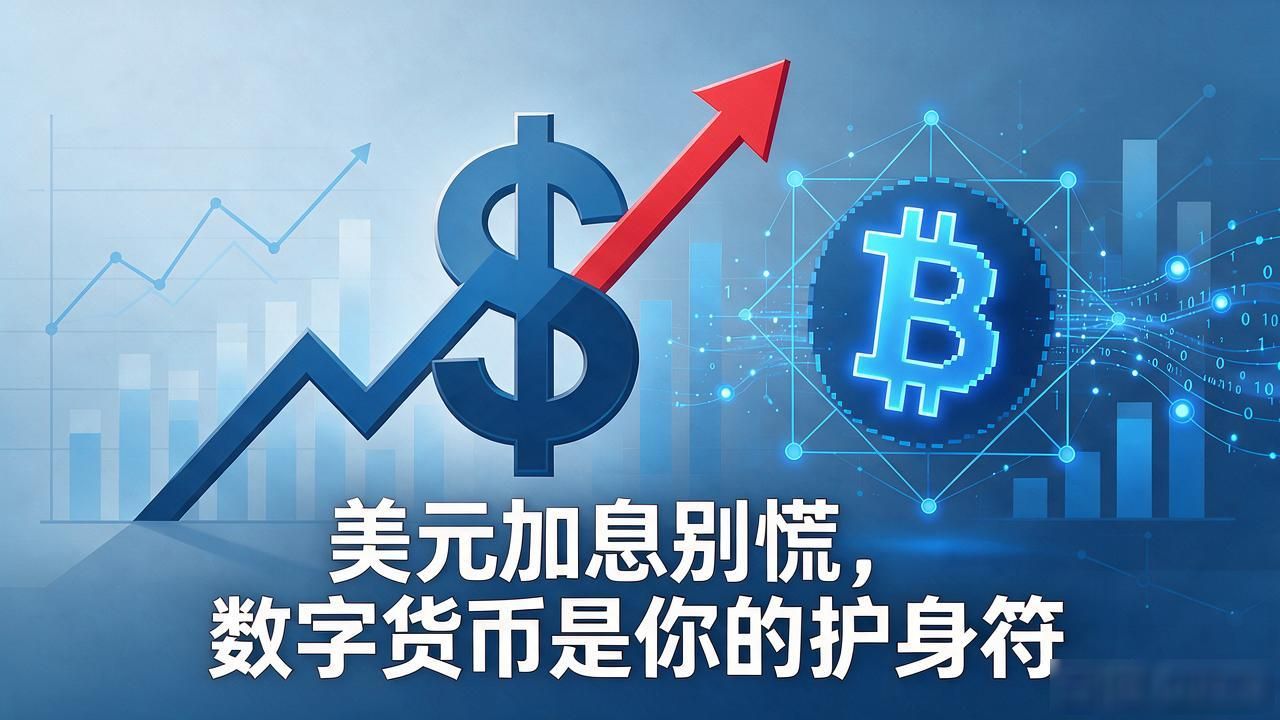 美元加息别慌，数字货币是你的护身符