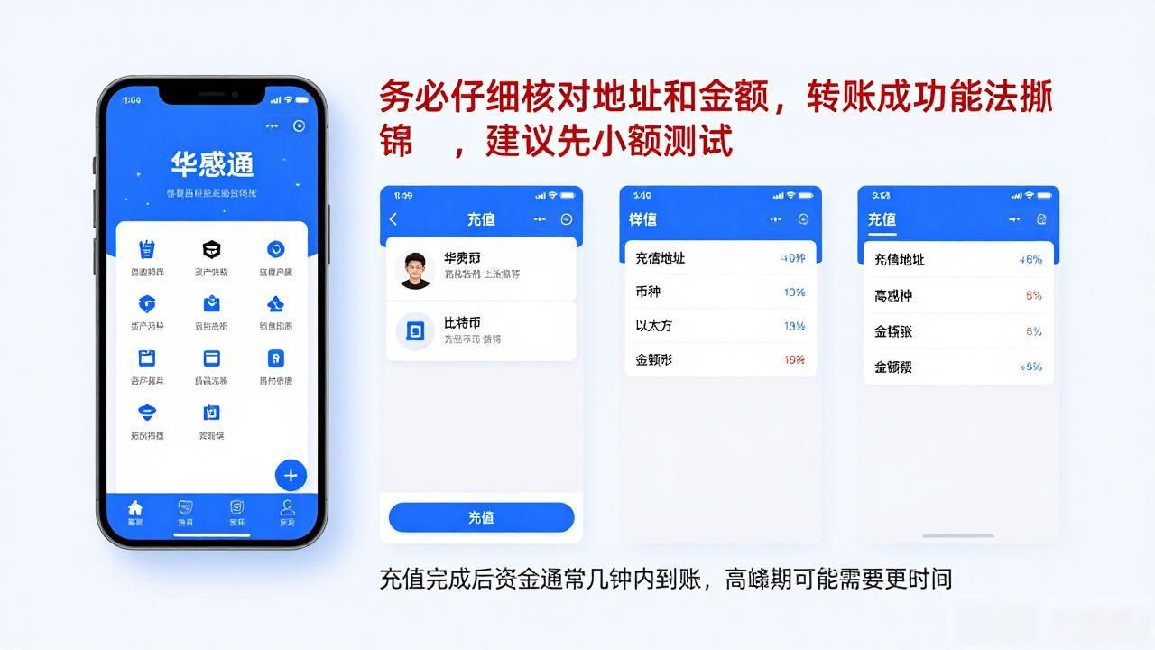 华盛通数字货币入金教程 快速充值全攻略