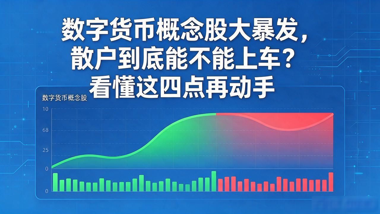散户避坑指南_数字货币概念股大暴发_数字货币概念股投资策略