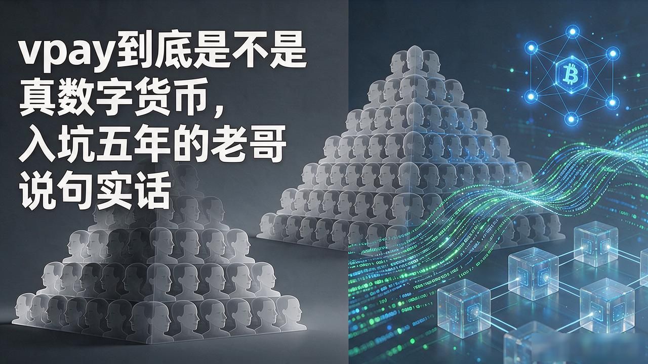 vpay到底是不是真数字货币，入坑五年的老哥说句实话