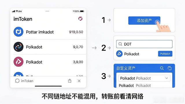 imToken钱包下载教程 波卡币能不能存？