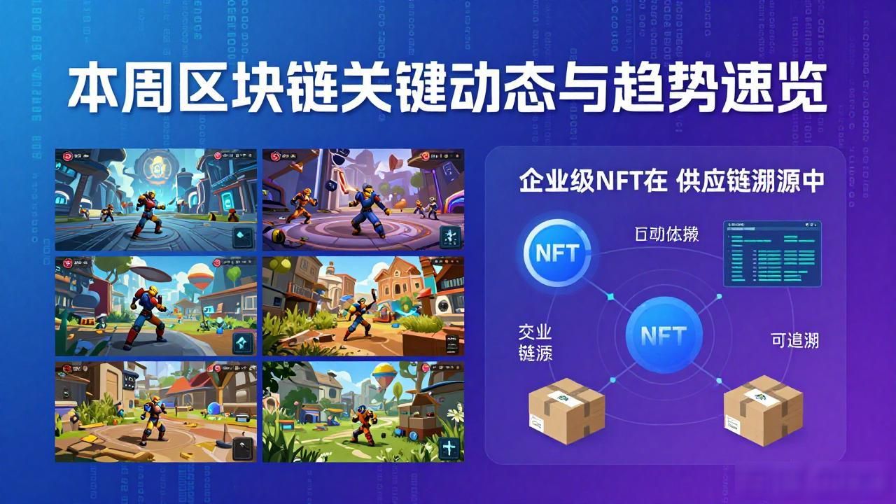 本周区块链关键动态与趋势速览