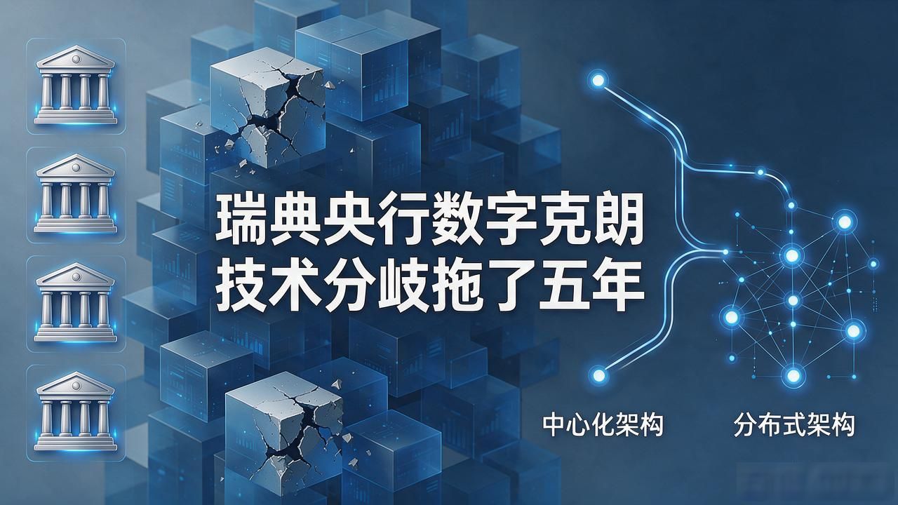 瑞典央行数字克朗技术分歧拖了五年，到底卡在哪一步走不通