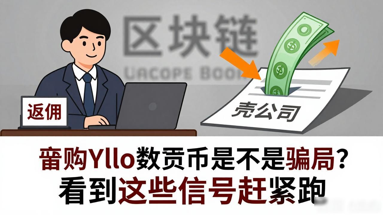 申购Yllo数字货币是不是骗局？看到这些信号赶紧跑