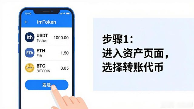 imToken转账流程清单，从下载到到账