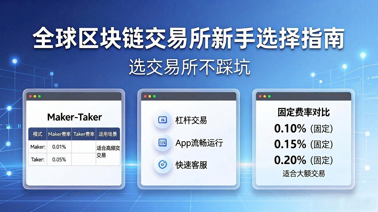 全球区块链交易所：新手怎么选才不踩坑？