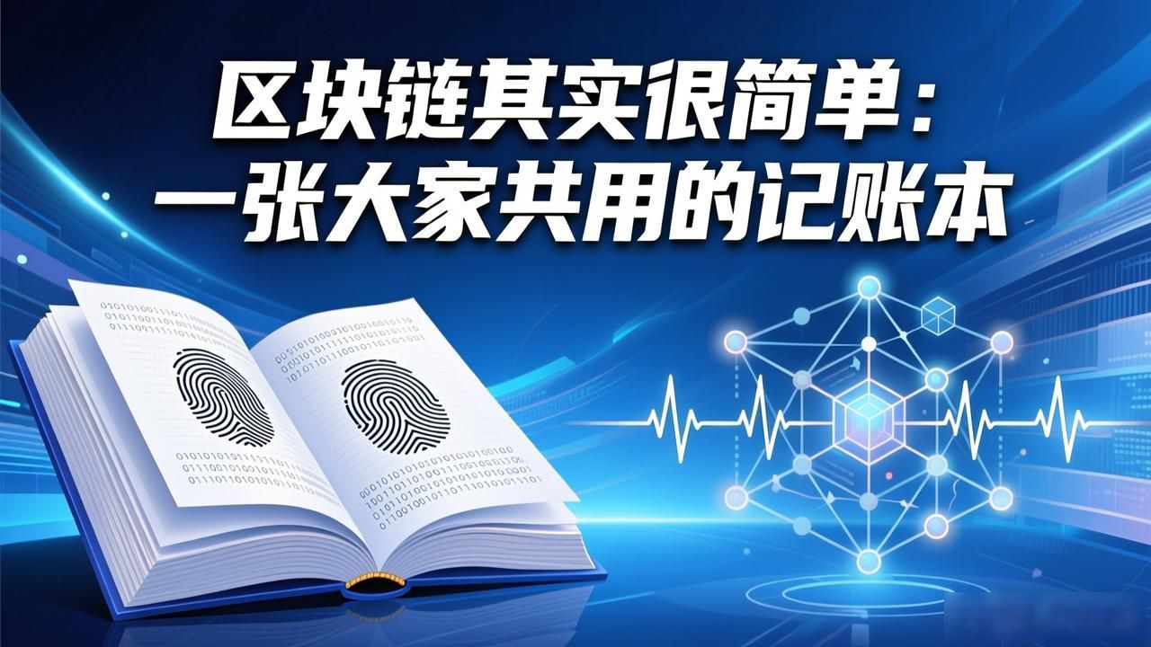 区块链技术 简单_区块链公开共享账本_不可篡改数字指纹