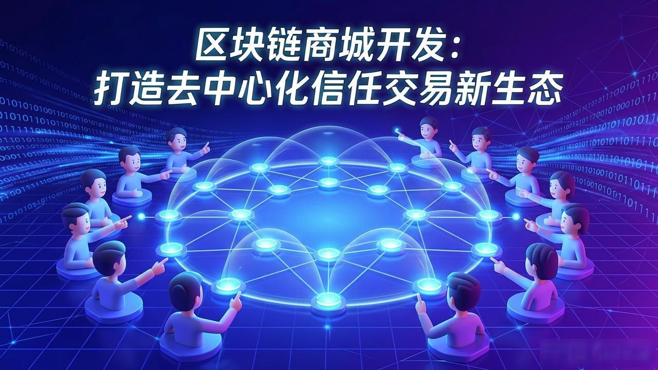 区块链商城开发：打造去中心化信任交易新生态