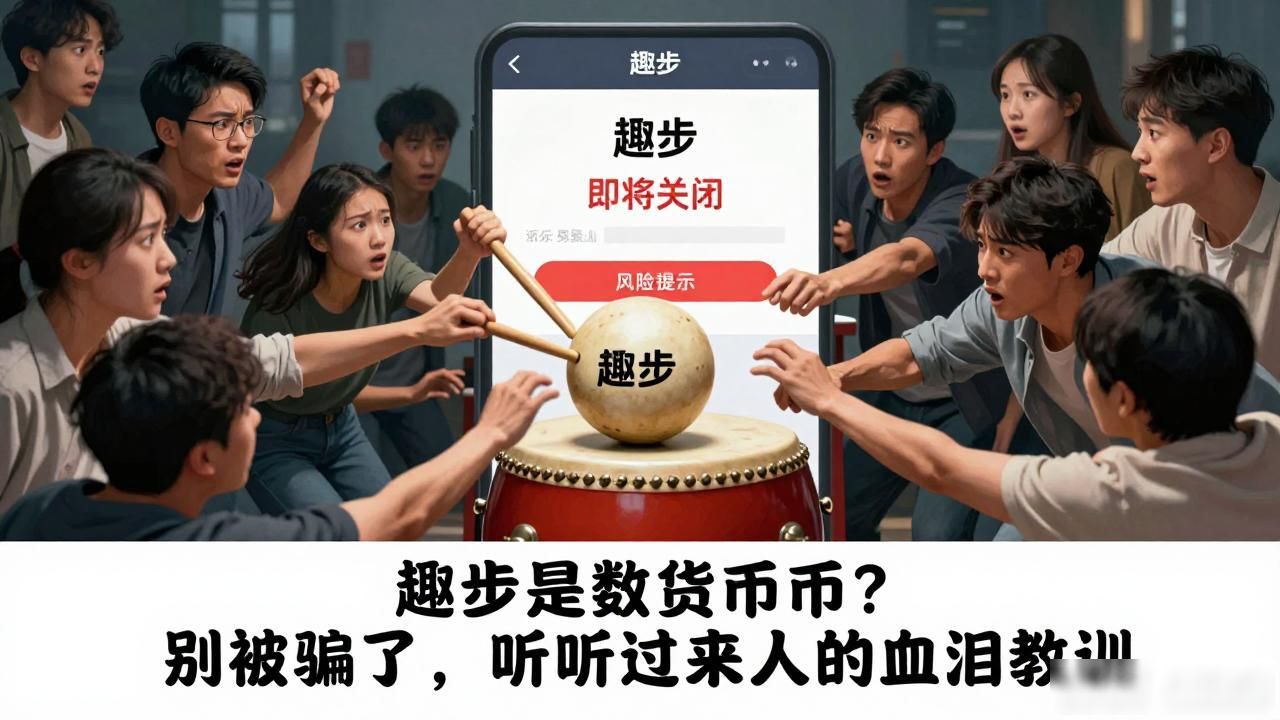 趣步是数字货币？别被骗了，听听过来人的血泪教训