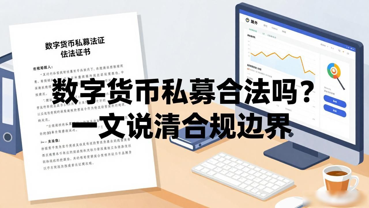 数字货币私募合法吗？一文说清合规边界