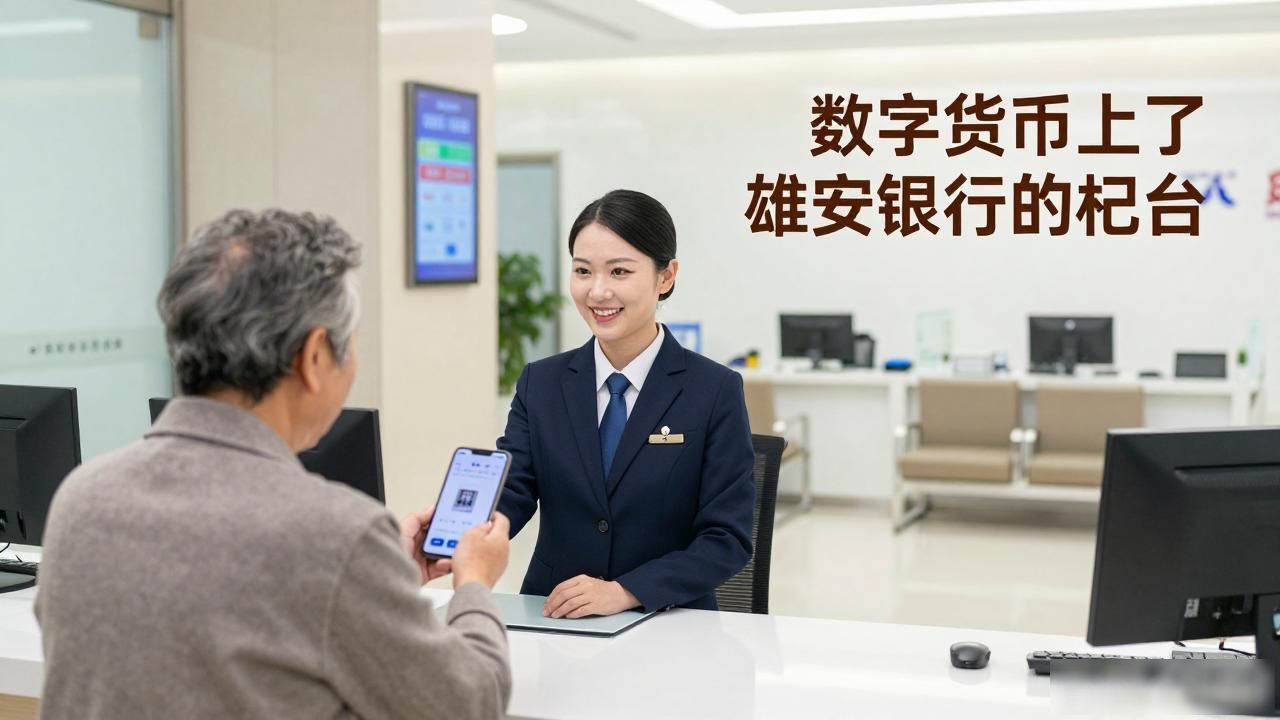 数字人民币雄安银行应用_数字货币雄安银行_数字人民币政务缴费体验