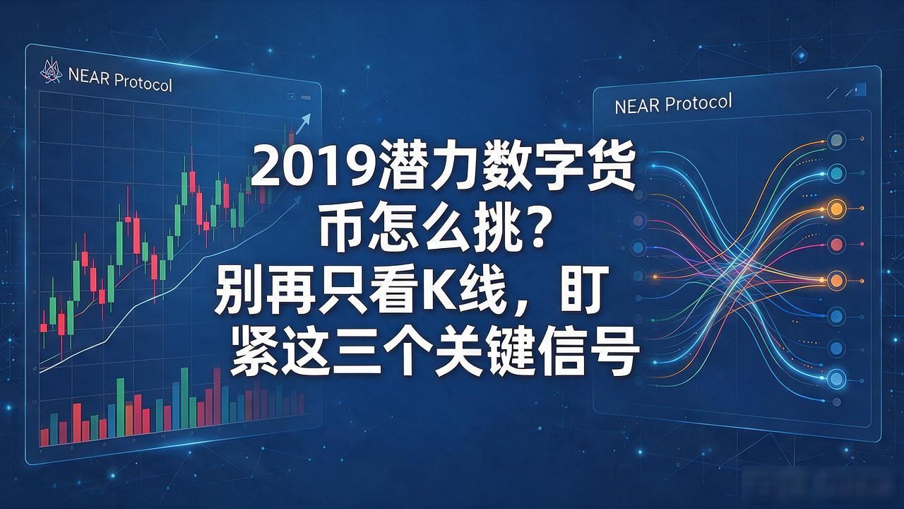 2019潜力数字货币怎么挑？别再只看K线，盯紧这三个关键信号
