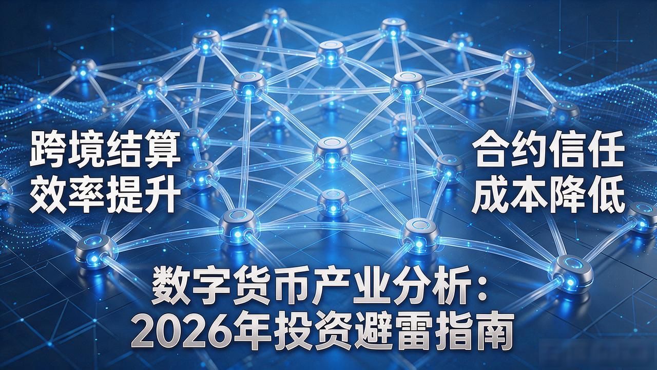 数字货币产业分析：2026年投资避雷指南