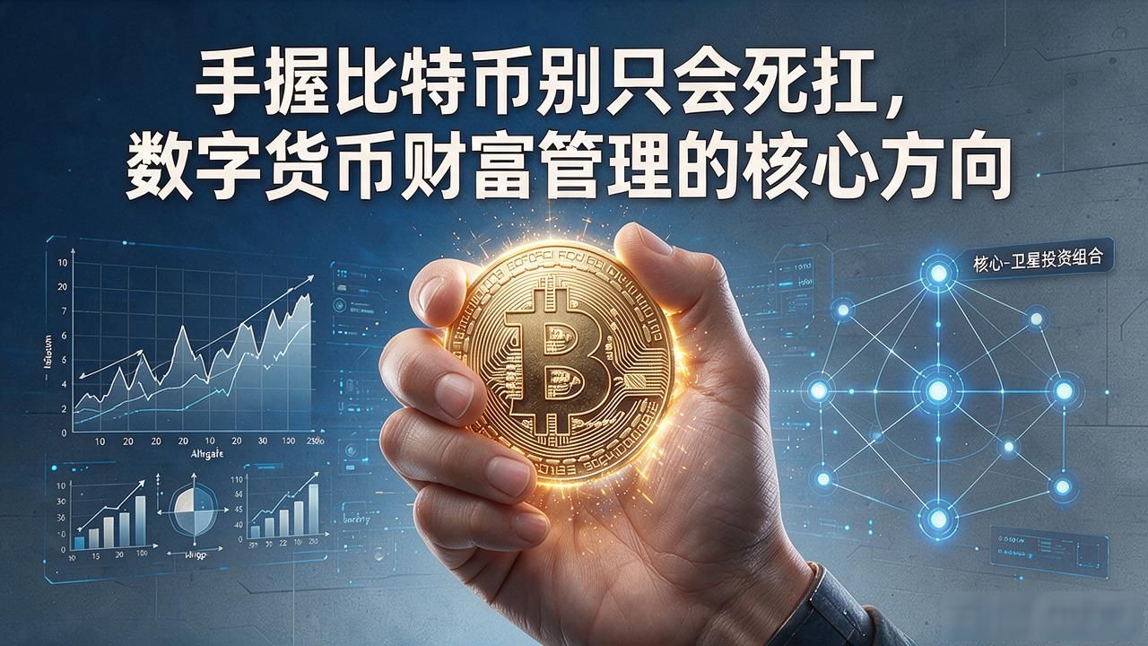 手握比特币别只会死扛，数字货币财富管理的核心方向