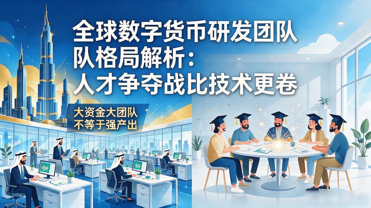 全球数字货币研发团队格局解析：人才争夺战比技术更卷