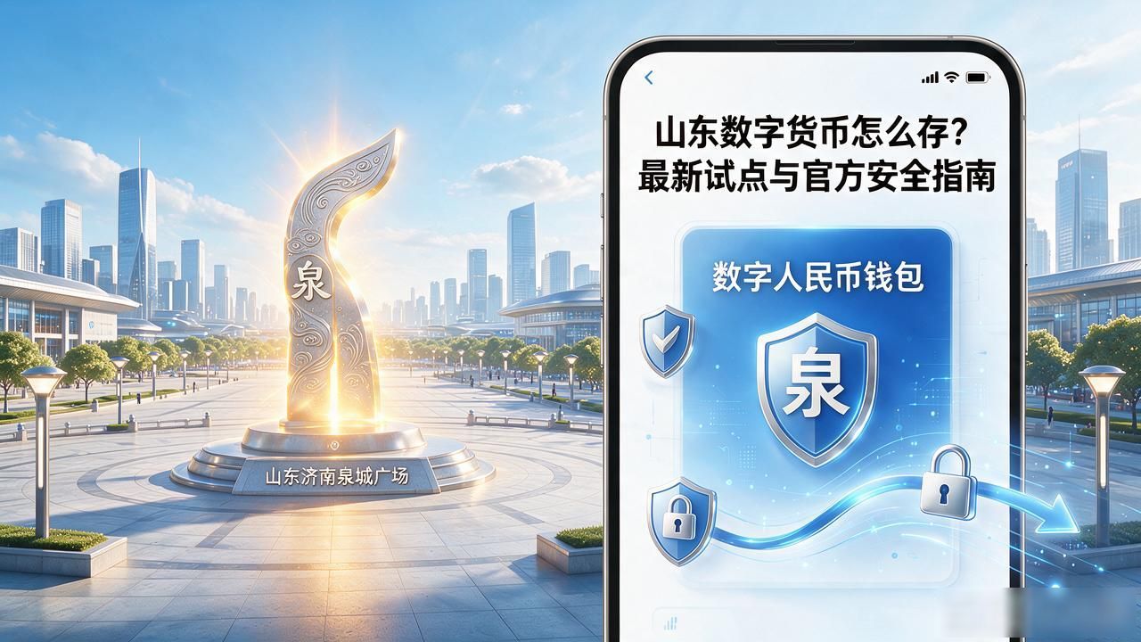 山东数字货币怎么存？最新试点与官方安全指南