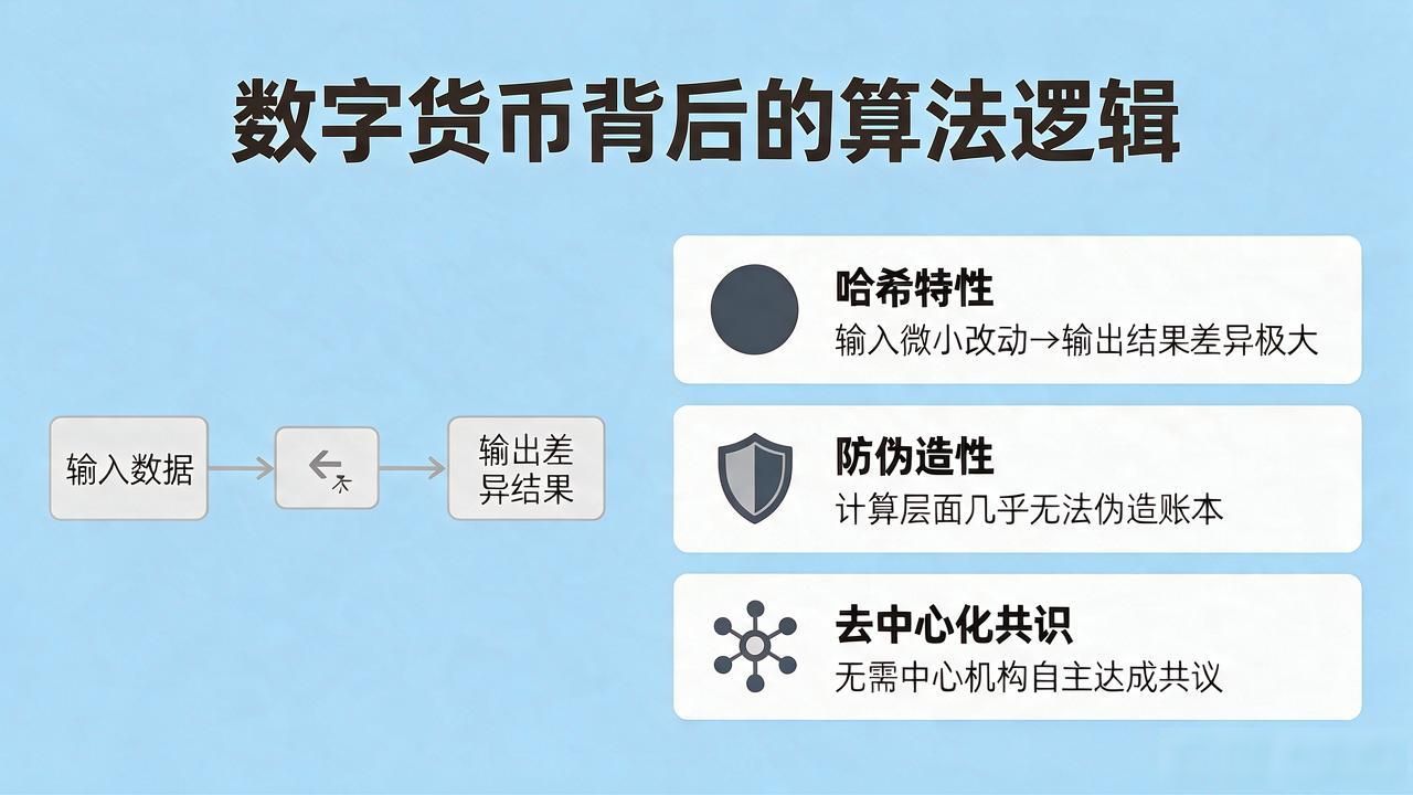 数字货币背后的算法逻辑