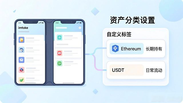 imToken新版资金管理怎么设？三步搞定资产分类