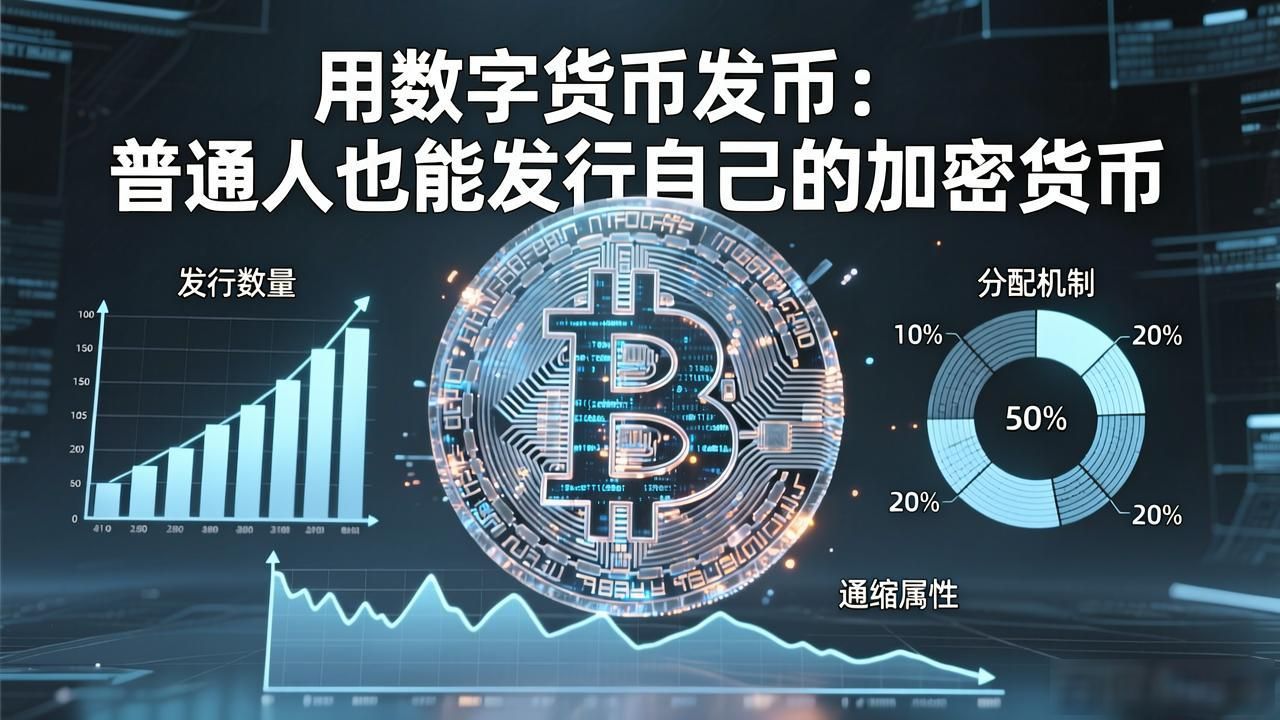 用数字货币发币：普通人也能发行自己的加密货币