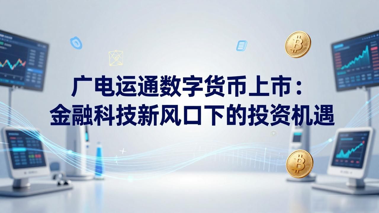 广电运通数字货币上市：金融科技新风口下的投资机遇