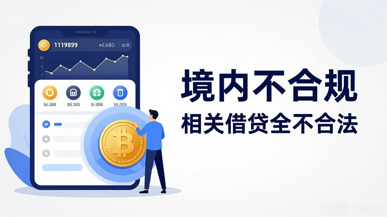 数字货币平台能借款吗？明确境内不合规 相关借贷全不合法