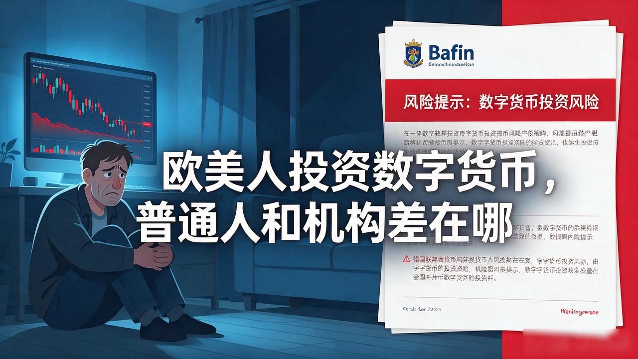 欧美人投资数字货币，普通人和机构差在哪