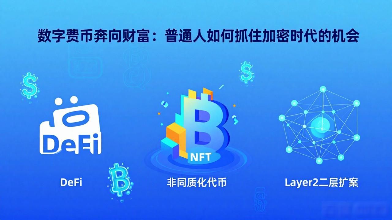 数字货币奔向财富：普通人如何抓住加密时代的机会