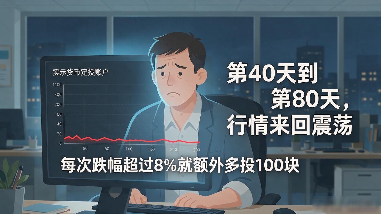 数字货币100天挑战：上班族定投避坑，结果没那么玄乎
