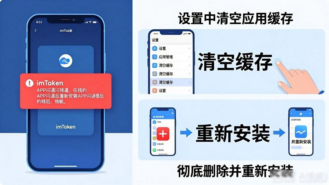 imToken钱包官网下载后闪退？这样解决才管用