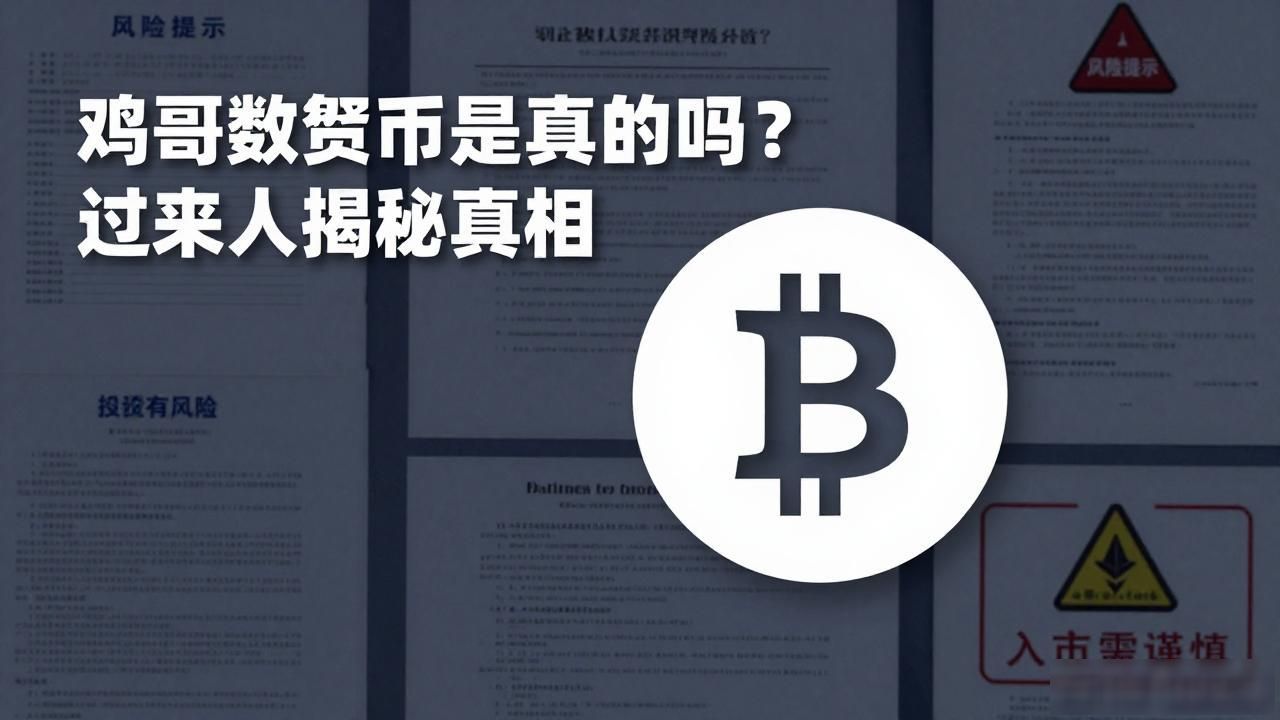 鸡哥数字货币是真的吗？过来人揭秘真相