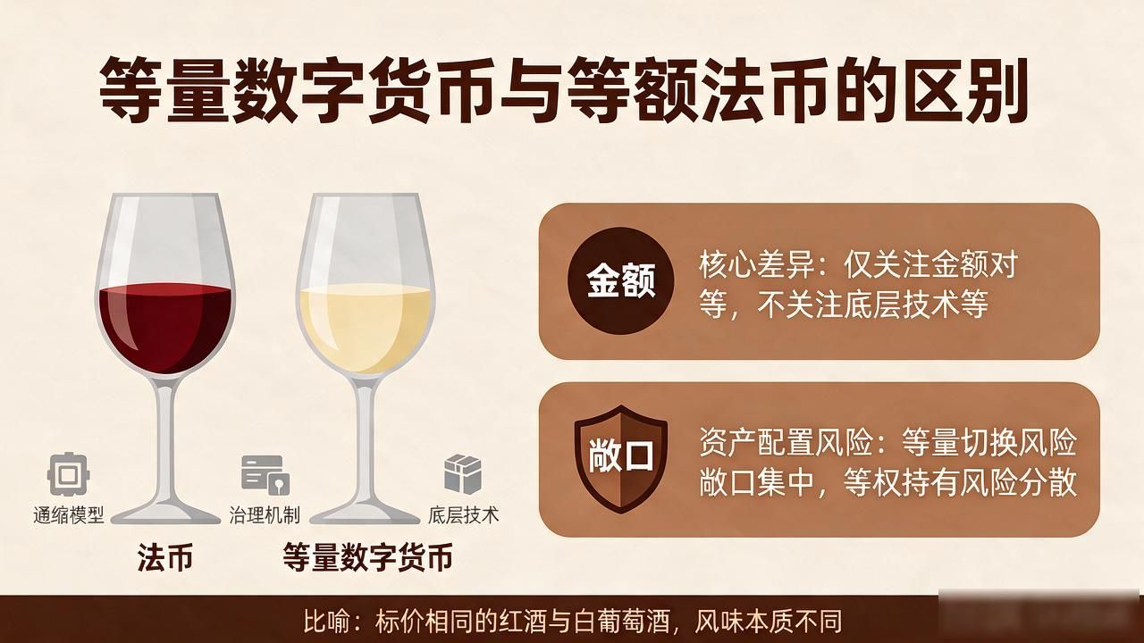 等量数字货币是什么？别跟等额法币搞混，换算逻辑完全不一样